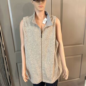 Van Heusen Men's Classic Fit Full Zip Fleece Lined  Vest Size 4XLT